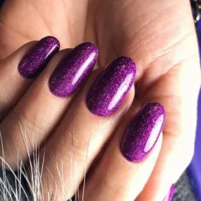 Akzentz Gel Play - Glitter Purple