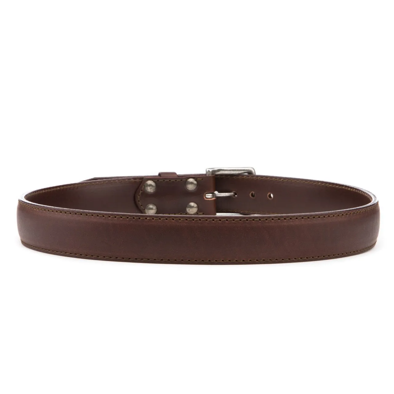 Dazzlo Leather Tow Belt - Full Grain Triple Layer - Black/Chestnut/Dark Coffee Brown/Tobacco - 30" / 32" / 34" / 36" / 38" / 40" / 42"