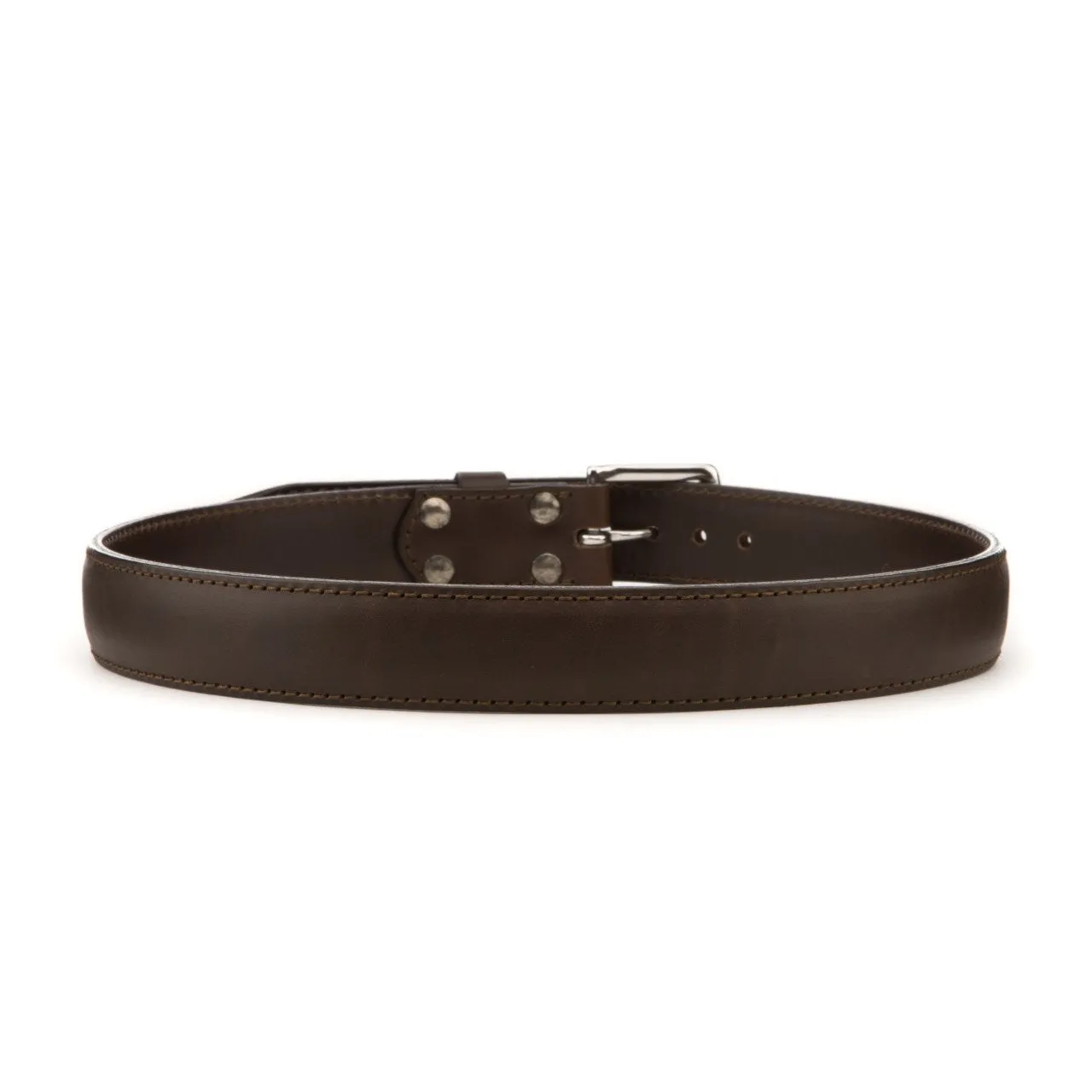Dazzlo Leather Tow Belt - Full Grain Triple Layer - Black/Chestnut/Dark Coffee Brown/Tobacco - 30" / 32" / 34" / 36" / 38" / 40" / 42"
