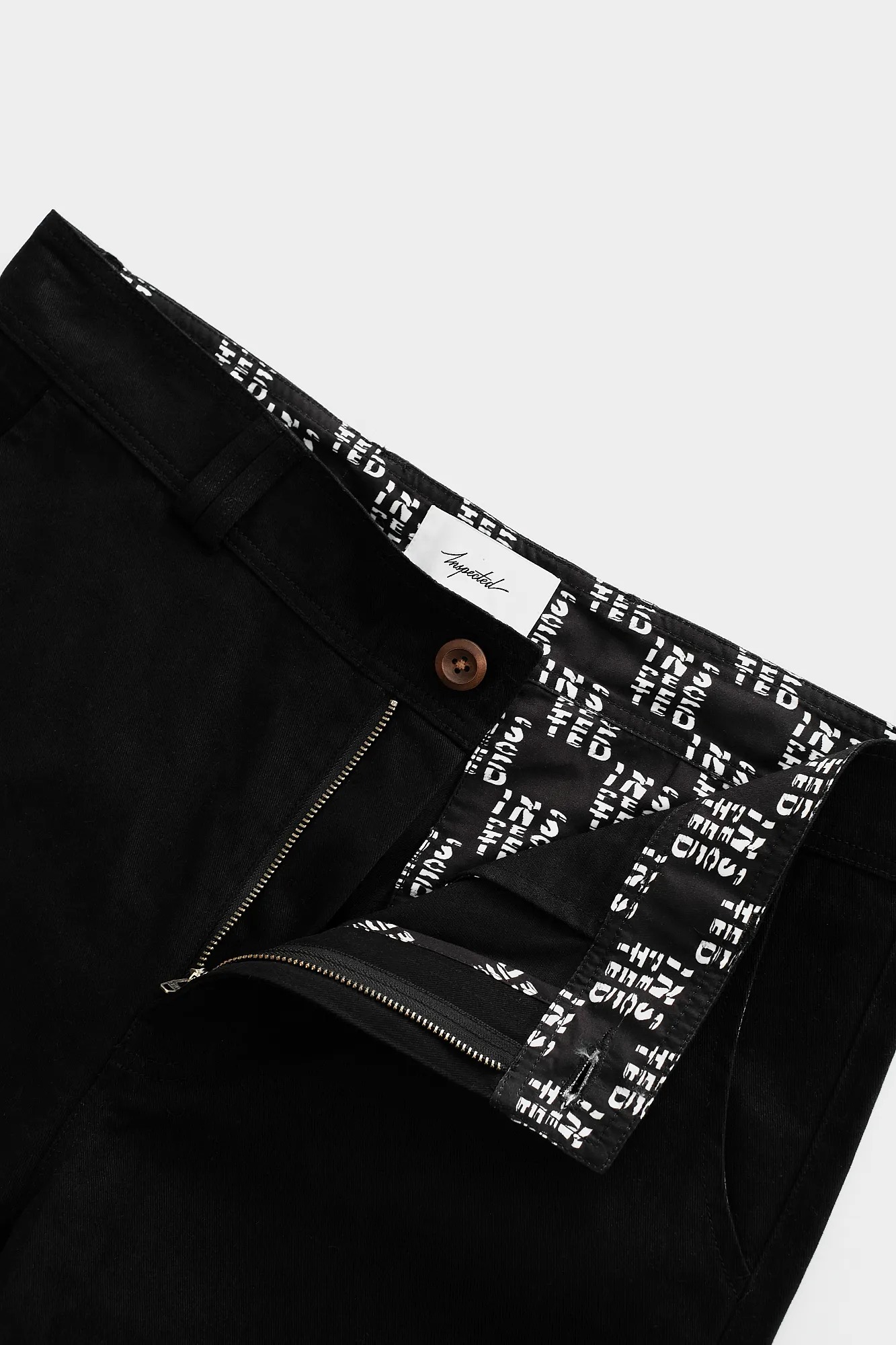 Degraded Pant — Black