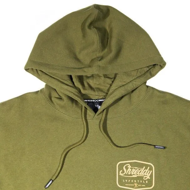 Diamond Hoodie Mil Green (Mens)