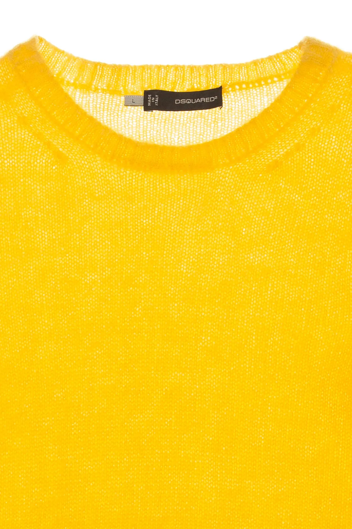 Dsquared2 - As Seen on the 2012 Fall Runway Collection, look 4 - Yellow Sweater - L