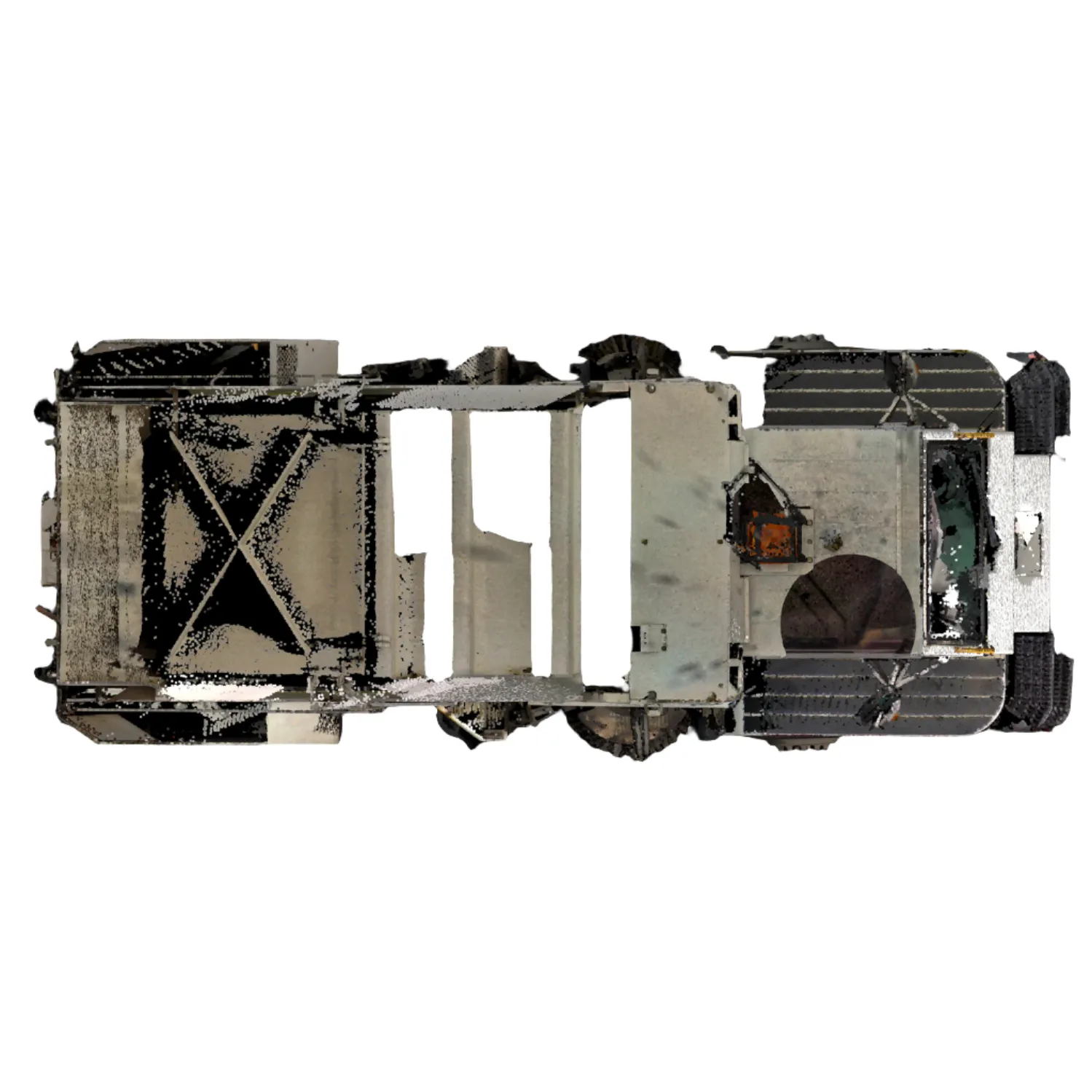 Global Environment Products Inc M4 CNG Street Sweeper 2014