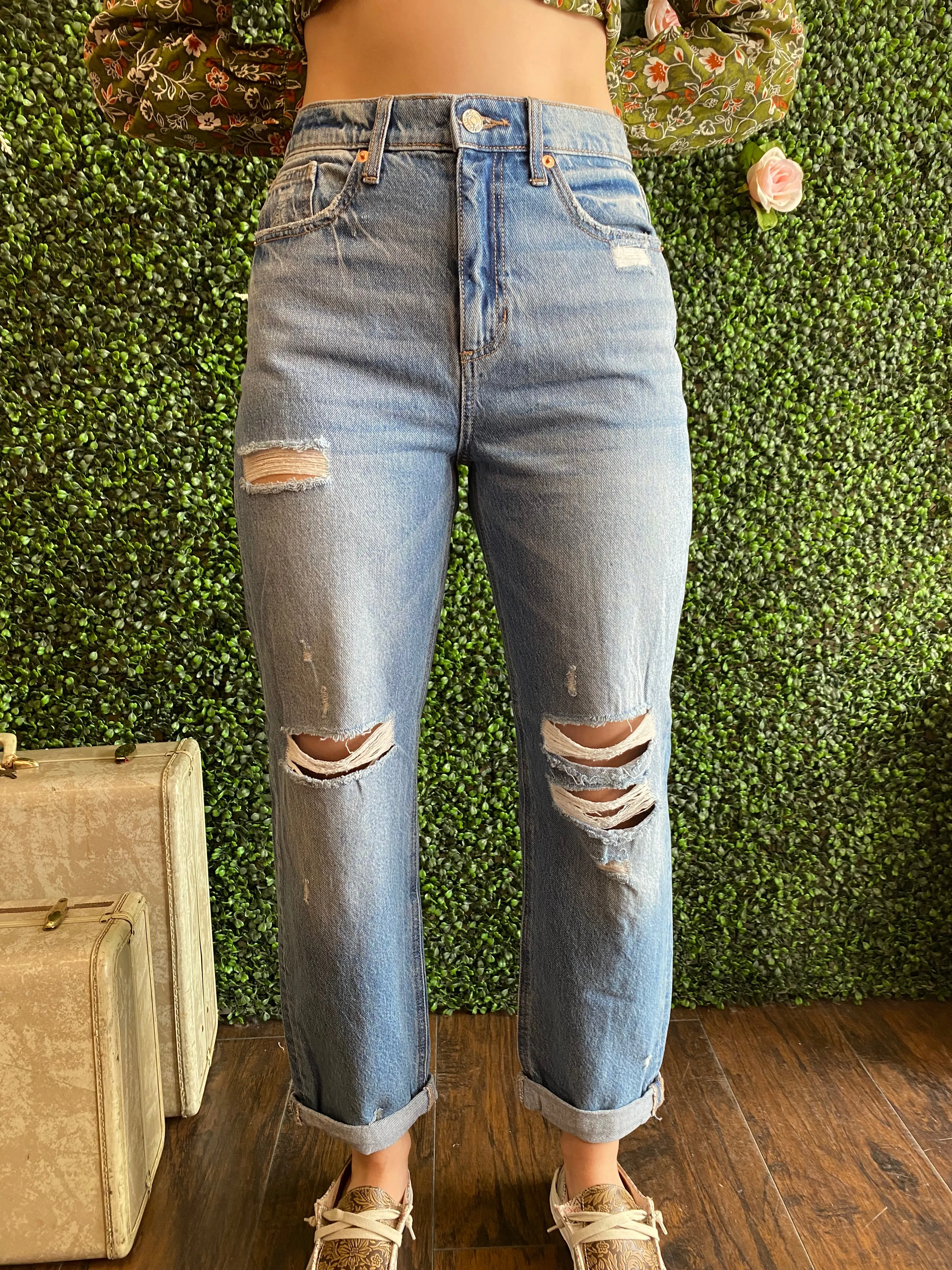 Harley High-Rise Boyfriend Jean