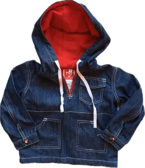 Havoc Denim Fullt Lined Boys Hoody - Size 3Y