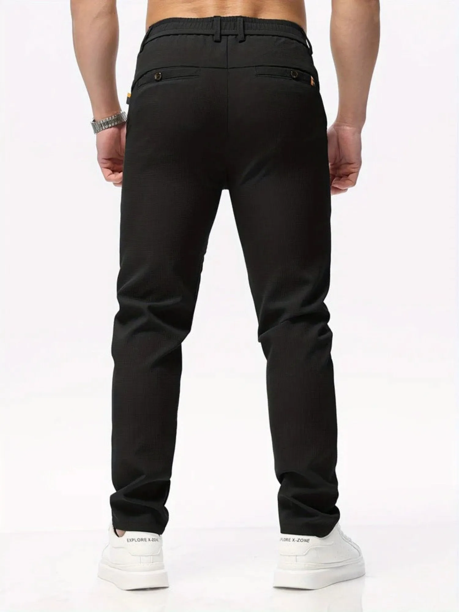 Kai - Slim-Fit Business Trousers - Chic/Elegant - Tailored Fit - For Formal Occasions
