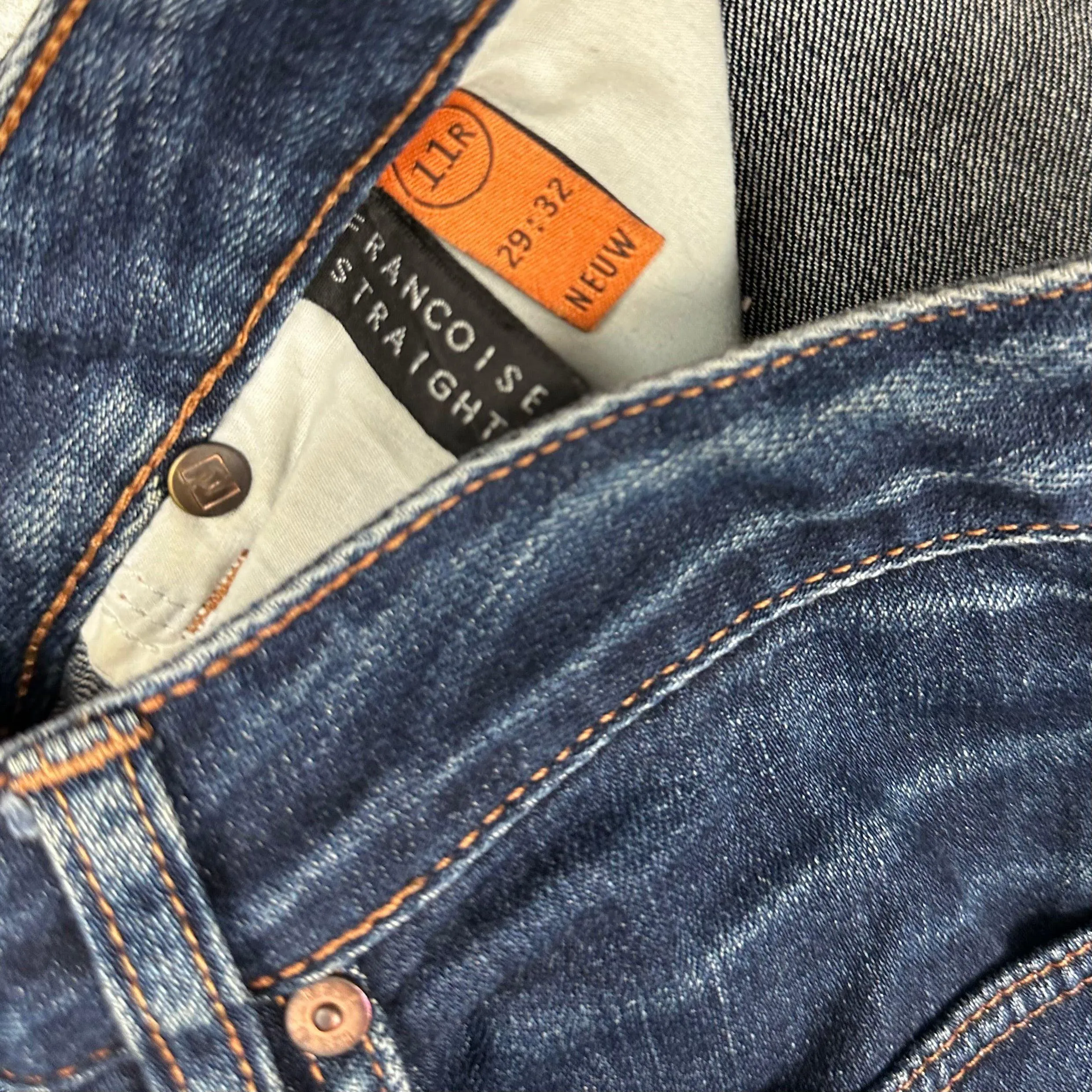 Ladies NEUW 'Francoise Straight' Selvedge Jeans - Size 11R