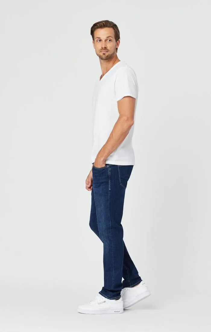 MATT RELAXED STRAIGHT LEG IN DARK FEATHER BLUE