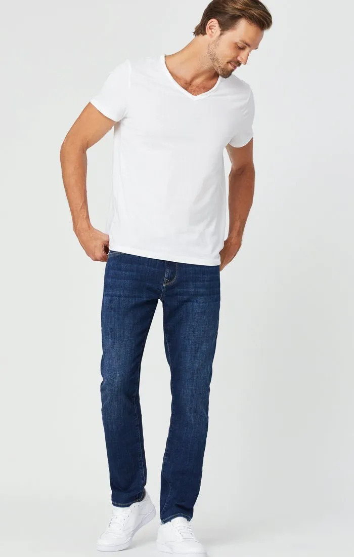 MATT RELAXED STRAIGHT LEG IN DARK FEATHER BLUE