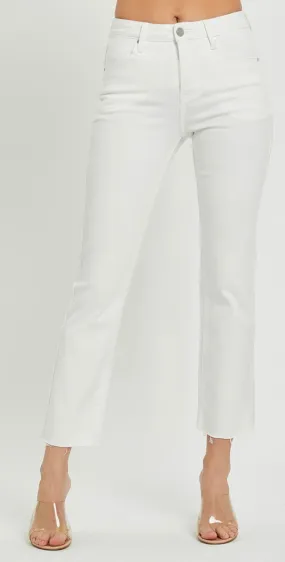PLUS RISEN Mid Rise Tummy Control Straight