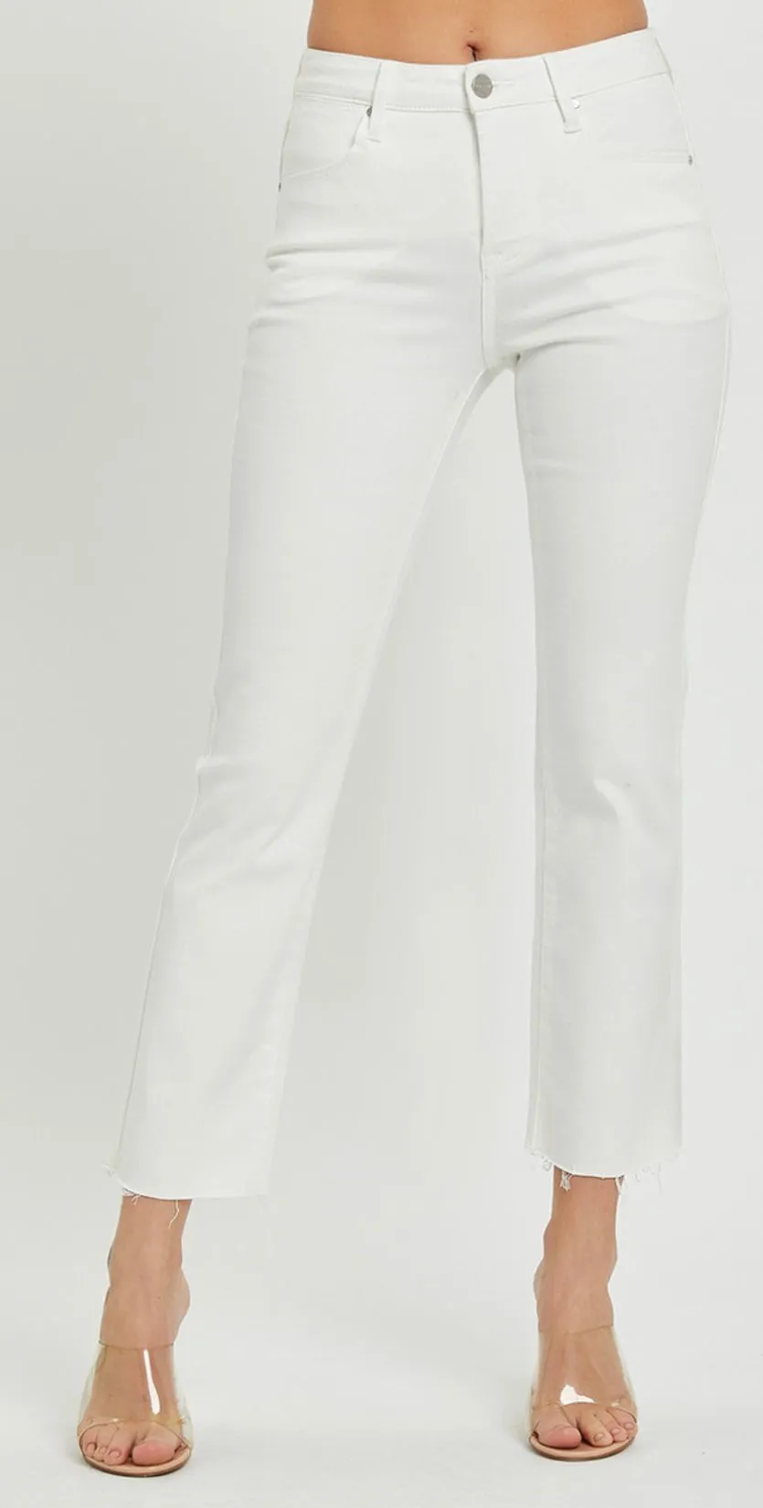 PLUS RISEN Mid Rise Tummy Control Straight