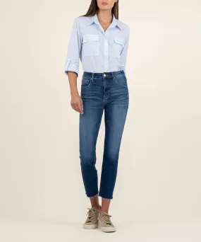 Rachael High Rise Mom Jean, Petite