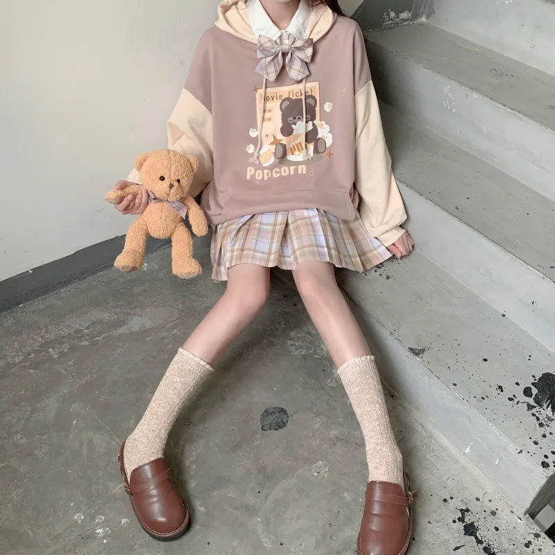 Stay Cute and Comfy with the Kawaii Lolita Bear Hoodie