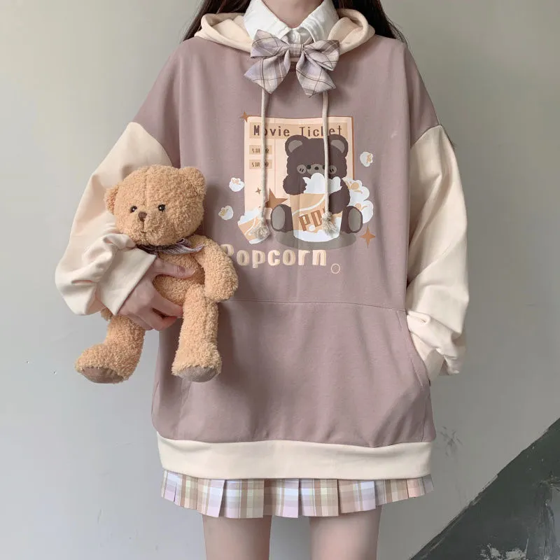 Stay Cute and Comfy with the Kawaii Lolita Bear Hoodie