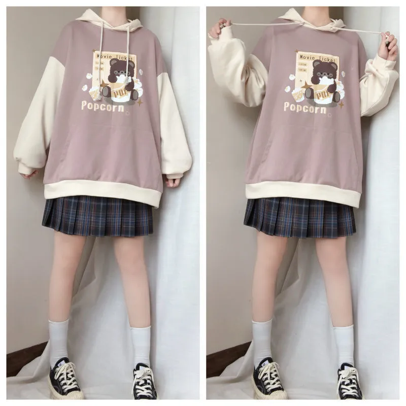 Stay Cute and Comfy with the Kawaii Lolita Bear Hoodie