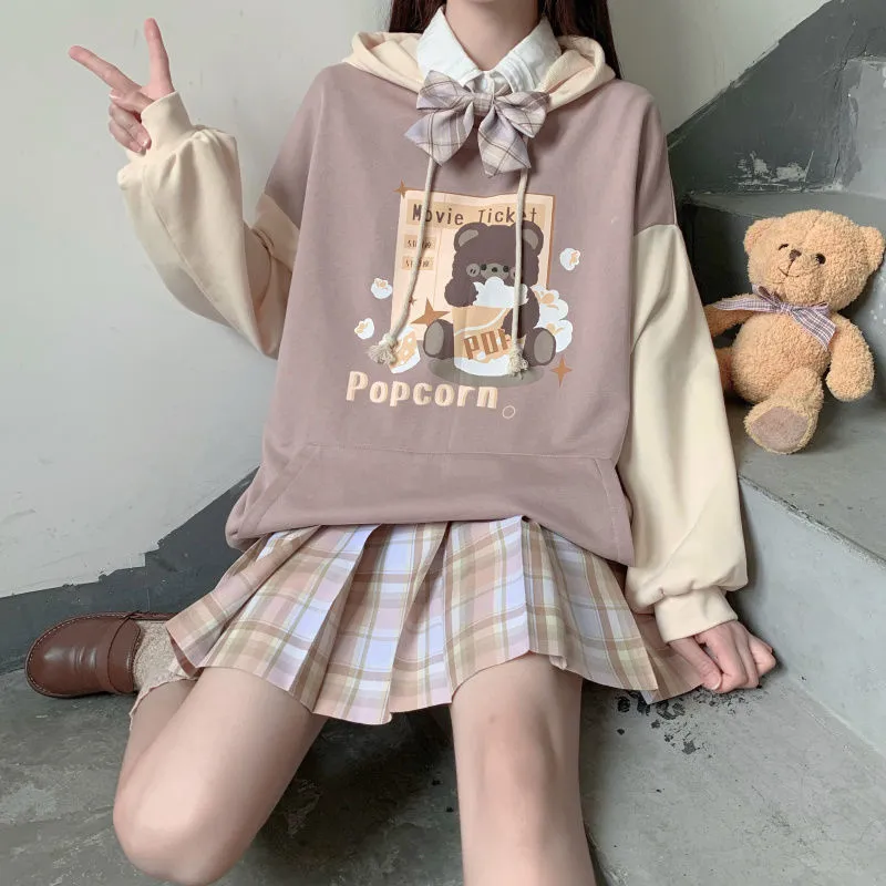 Stay Cute and Comfy with the Kawaii Lolita Bear Hoodie