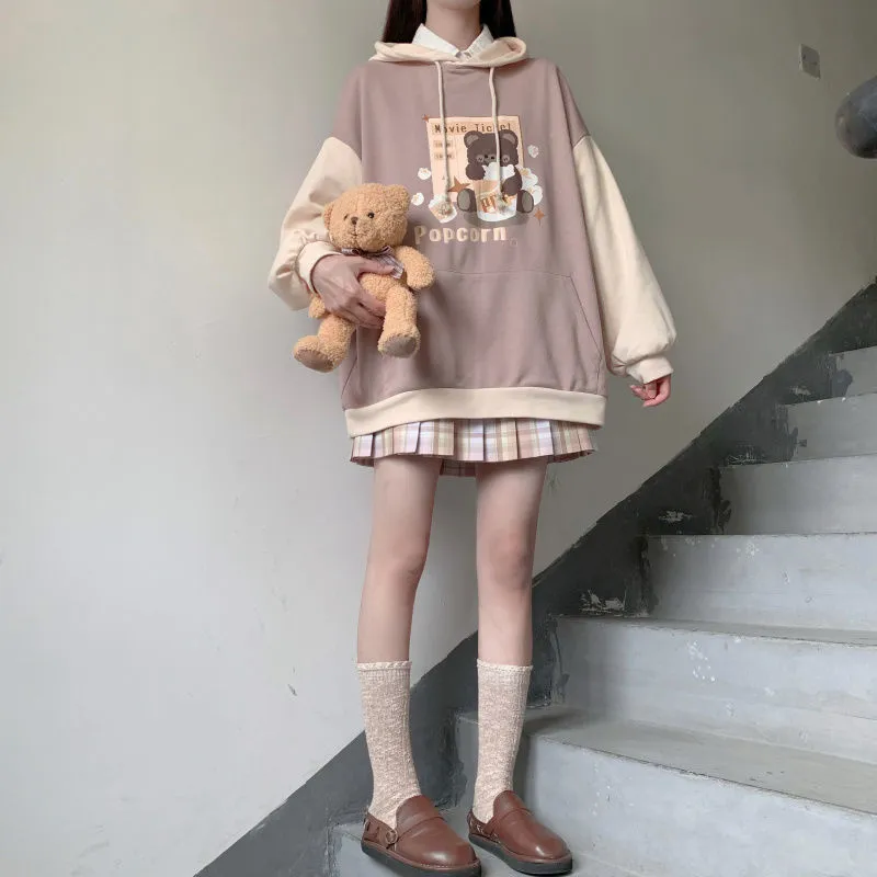 Stay Cute and Comfy with the Kawaii Lolita Bear Hoodie