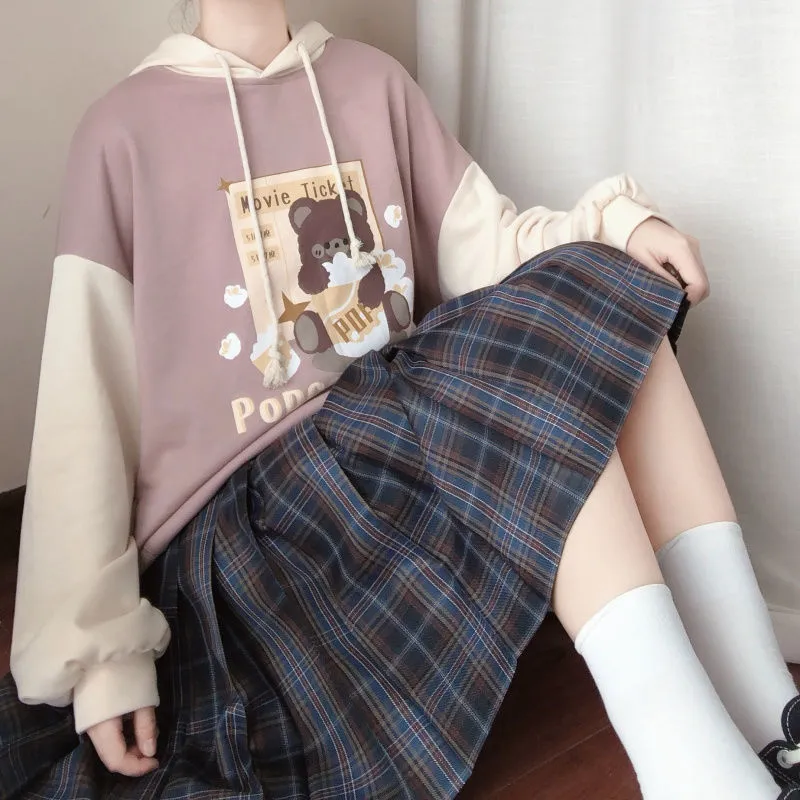Stay Cute and Comfy with the Kawaii Lolita Bear Hoodie