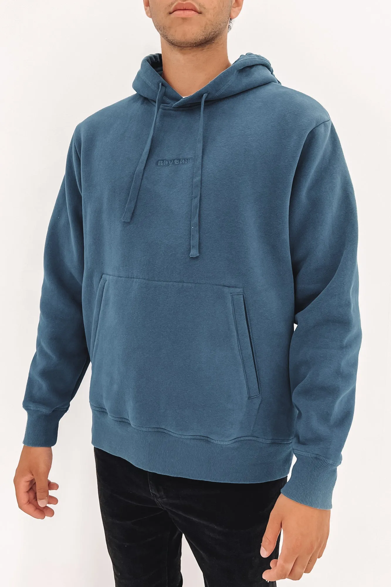 Strand Fleece Hood Storm Blue