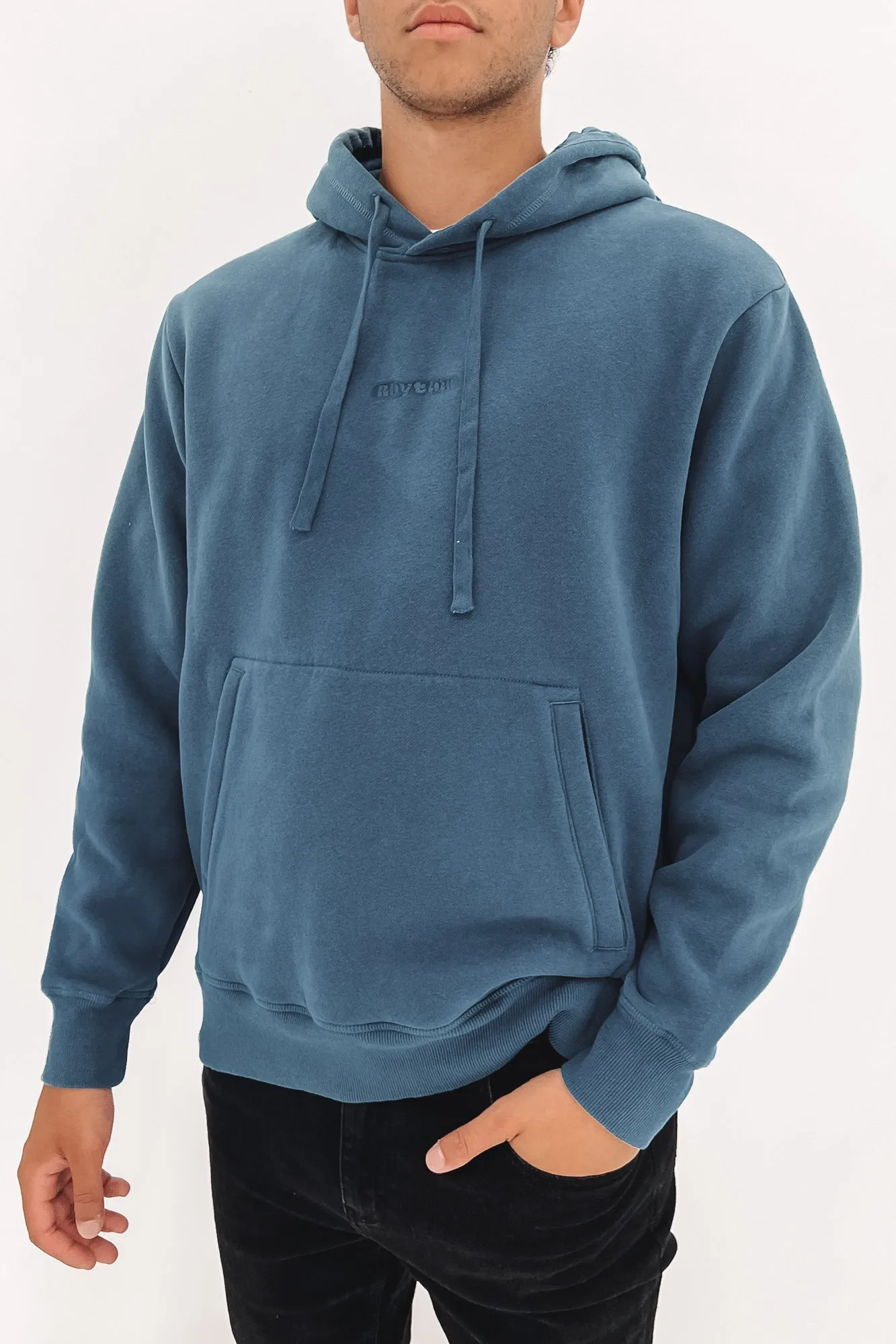 Strand Fleece Hood Storm Blue