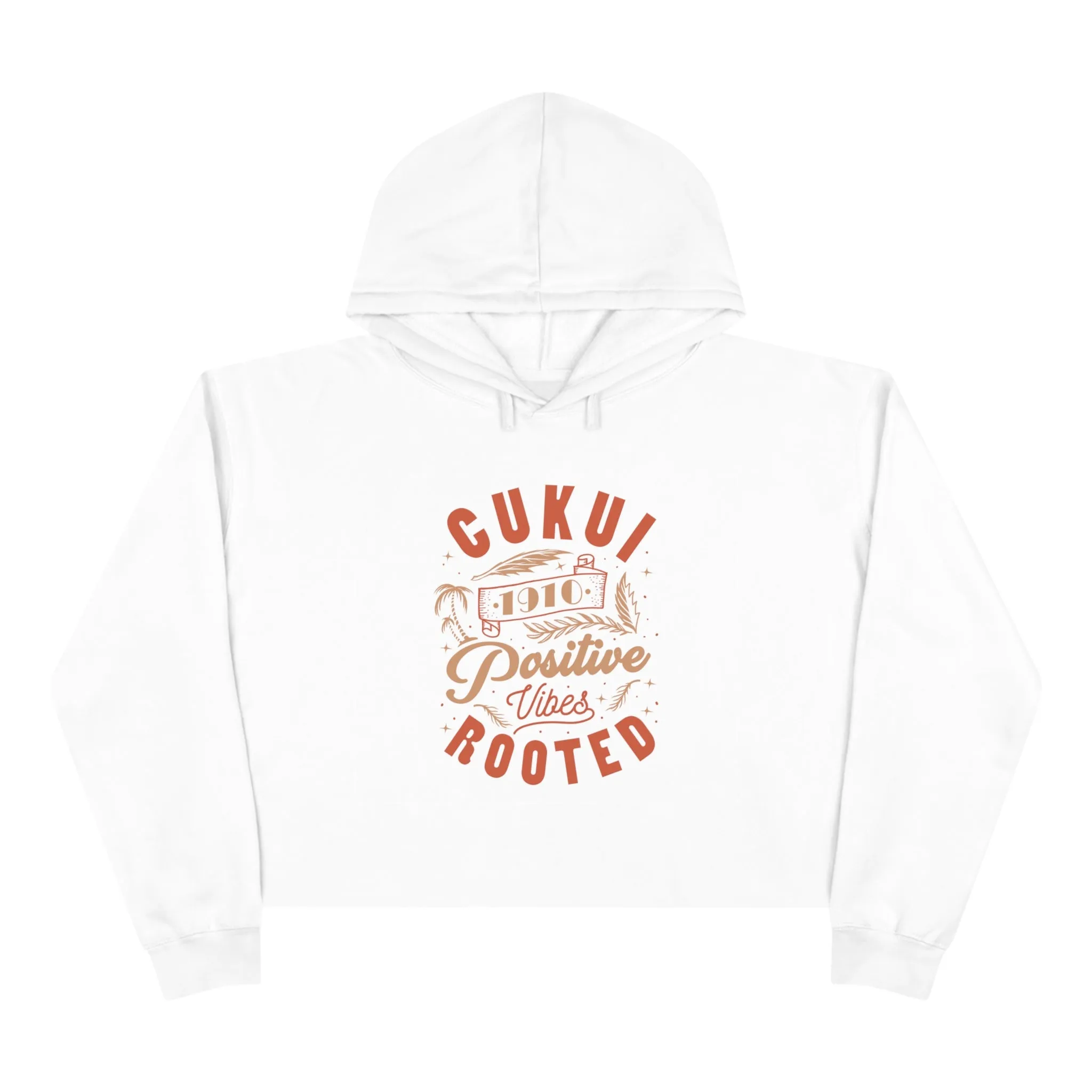 Womens Vibes Crop Hoodie (Online Exclusive)