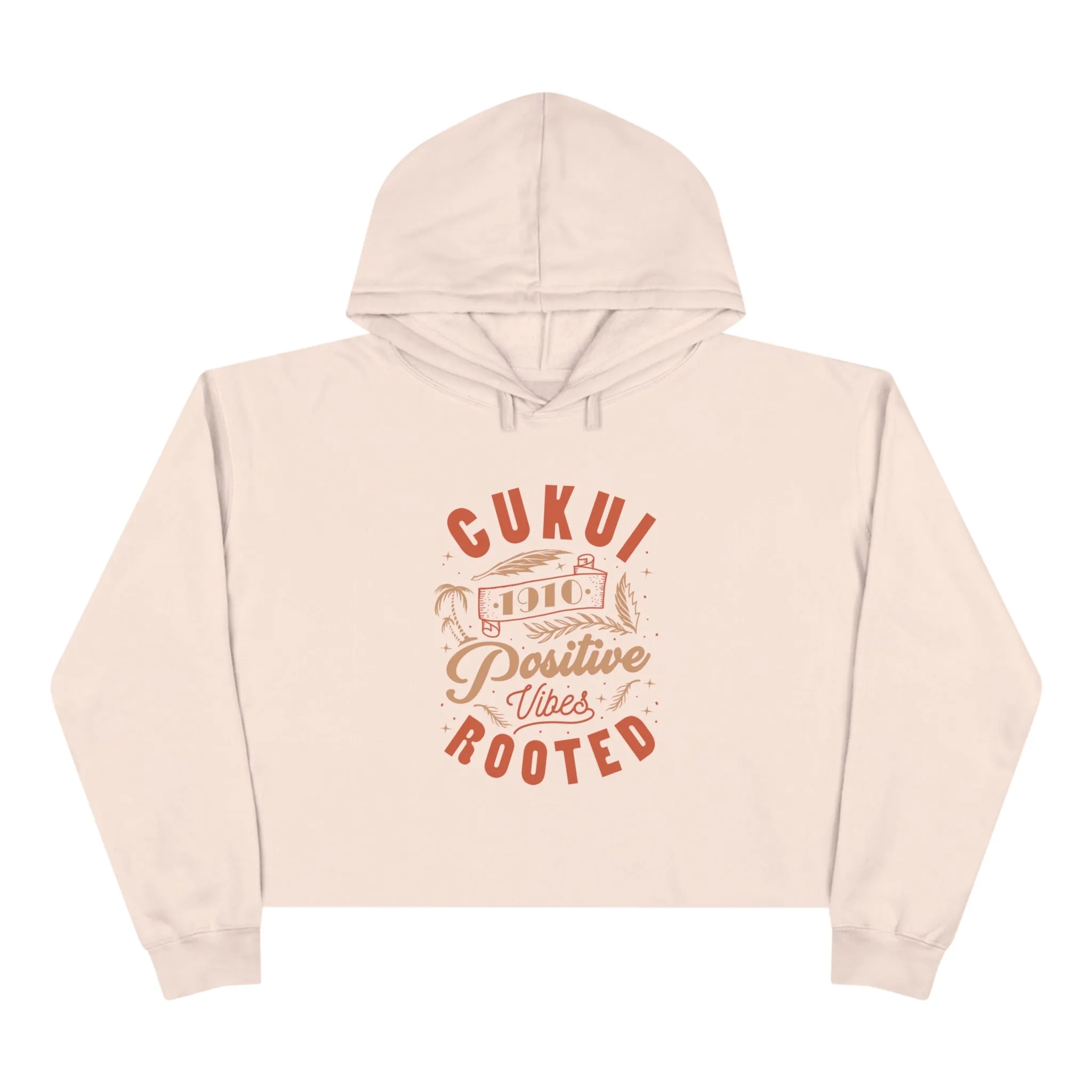 Womens Vibes Crop Hoodie (Online Exclusive)